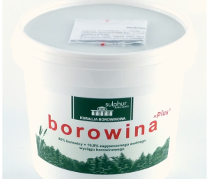Borowina PLUS 1kg SULPHUR