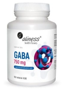 Gaba 750 mg x 100 Vege tabs ALINESS