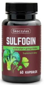 Sulfogin sulforafan + ginkgo biloba 60 kapsułek Marek Skoczylas