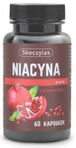 Niacyna z granatem 60 kapsułek MAREK SKOCZYLAS