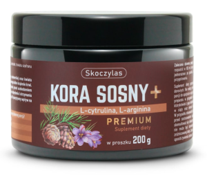 Kora sosny + L-cytrulina + L-arginina PREMIUM 200g MAREK SKOCZYLAS