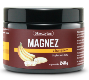 Magnez z bananem w proszku 240g MAREK SKOCZYLAS