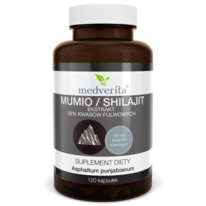 Shilajit/Mumio 120 kapsułek MEDVERITA