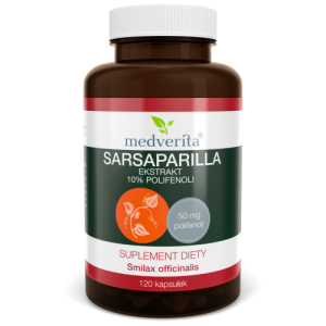 Sarsaparilla 120 kapsułek MEDVERITA