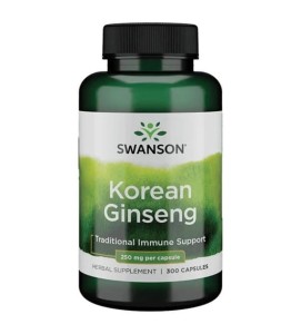 Ginseng - Żeń-Szeń 250mg 300 kaps SWANSON