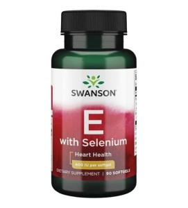 Witamina E & Selen 90kaps SWANSON