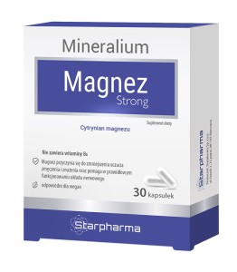 Magnez Strong Cytrynian 30 kaps STARPHARMA