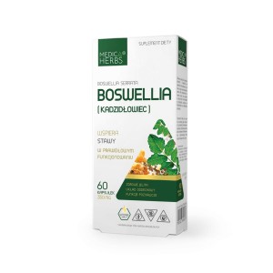 Boswellia (Kadzidłowiec) 350mg 60 kaps. MEDICA HERBS