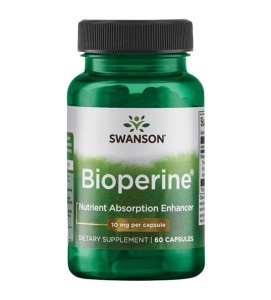 Bioperine 10mg 60 kaps SWANSON