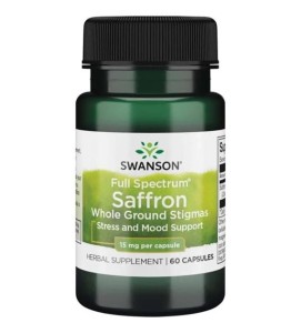 Szafran 15mg 60 kaps SWANSON