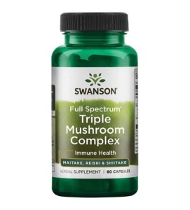 Triple Mushroom 60 kaps SWANSON