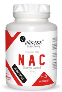 NAC N-Acetyl-LCysteine 1/2tab)190mgx100tab ALINESS