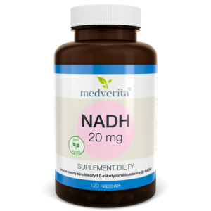 NADH 20mg 120 kapsułek MEDVERITA