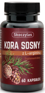 Kora sosny z L-argininą 60 kaps. MAREK SKOCZYLAS