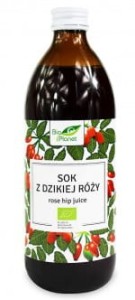 BP SOK Z DZIKIEJ RÓŻY BIO 500ml T