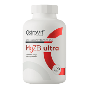 MgZB Ultra (Magnez, cynka, wit. B6) 120tab. OSTROVIT
