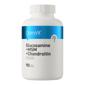 Glucosamine + MSM + Chondroitin (Glukozamina Chondroityna MSM) 90tab. OSTROVIT