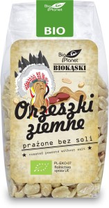 Orzechy ziemne prażone bez soli BIO 150g BIO PLANET