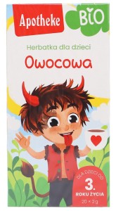 Herbatka dla dzieci owocowa BIO 20x2g APOTHEKE