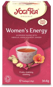 Herbatka dla kobiet energia  (WOMEN'S ENERGY) BIO (17 x 1,8 g) 30,6 g - YOGI TEA
