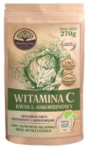 Witamina C z kapusty 270g SKARBY GAI NATURAL