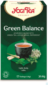 Herbatka zielona równowaga (GREEN BALANCE) BIO (17 x 1,8 g) 30,6 g - YOGI TEA
