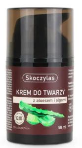 Krem do twarzy z aloesem, algami i koenzymem Q10 50ml Marek Skoczylas