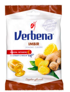 Cukierki Imbir 60 g VERBENA