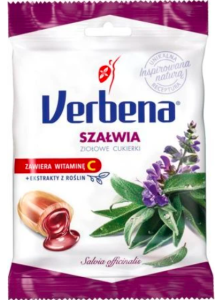 Cukierki Szałwia 60g VERBENA