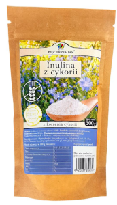 Inulina z korzenia cykorii  300 g PIĘĆ PRZEMIAN 