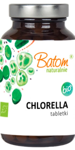  Chlorella BIO 300 tabletek 120 g (400 mg)  BATOM