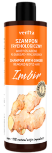 Trychologiczny szampon Imbir do włosów osłabionych, farbowanych, po zabiegach fryzjerskich 300ml  VENITA