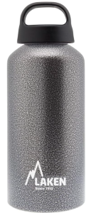 Butelka na wodę kolor grafitowy 600 ml LAKEN 