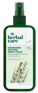 Odżywka ekspresowa skrzyp polny do włosów zniszczonych  200 ml HERBAL CARE