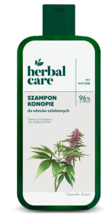 Szampon konopny do włosów osłabionych 330 ml HERBAL CARE 