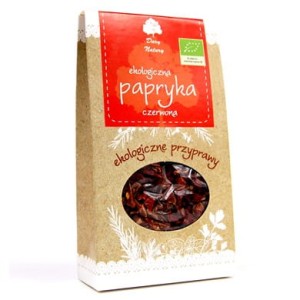 Papryka czerwona słodka BIO 50g DARY NATURY