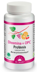 Diosmina + OPC ProVenis 90 kapsułęk Dr. JACOB'S