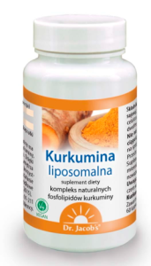 Kurumina liposomalna 60 kapsułek Dr. JACOB'S 