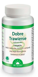 Dobre trawienie 90 tabletek Dr. JACOB'S