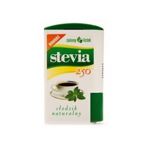 Słodzik Stewia 250tab. ZIELONY LISTEK