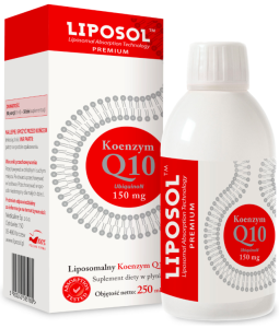 Liposol, Liposomalny Koenzym Q10 (UbiquinoN) 250 ml ALINESS 