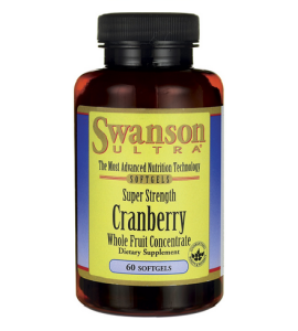 Żurawina Cranberry ekstrak 420mg 60 kaps SWANSON