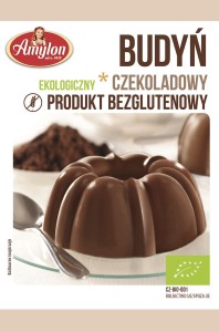 Budyń czekoladowy bezglutenowy BIO 40g AMYLON