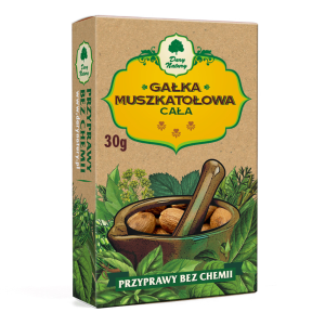 Gałka muszkatołowa cała 30g DARY NATURY