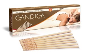 Świece do świecowania uszu Hopi 5 par CANDICA