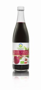 Ekologiczny sok z buraka kiszonego 500ml BIOFOOD