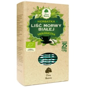 Herbatka Morwa biała liść BIO 25x2g Dary Natury