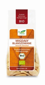 Migdały blanszowane BIO 100g BIO PLANET