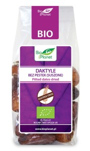 Daktyle bez pestek suszone bezglutenowe BIO 150g BIO PLANET