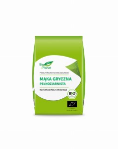 Mąka gryczana pełnoziarnista BIO 500g BIO PLANET
